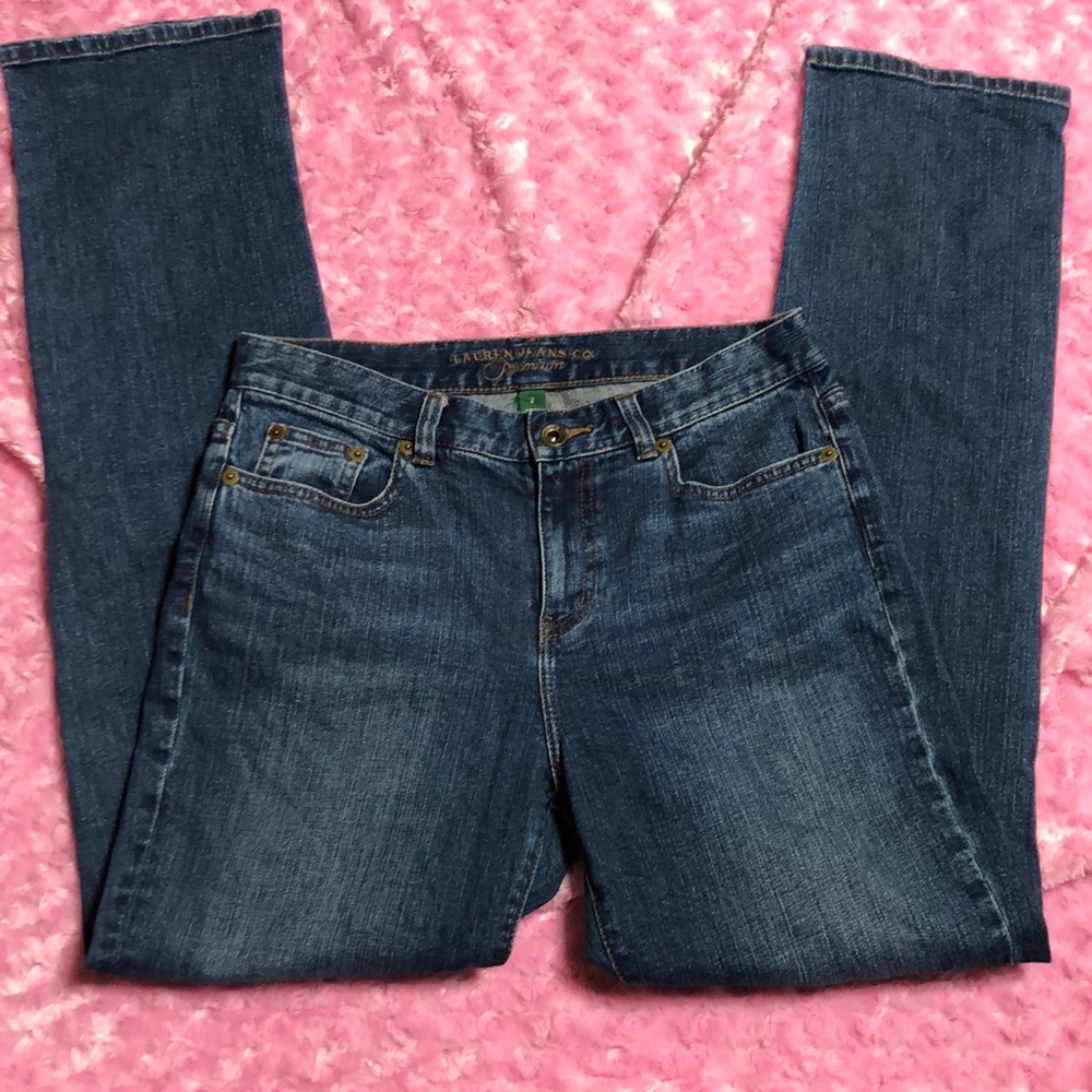 Ralph Lauren jeans dark denim classic straight 2